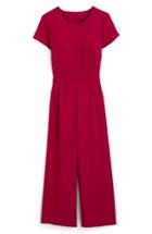 Women's J.crew Drapey Wrap-back Jumpsuit - Pink