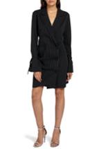 Women's Missguided Double Breasted Suit Dress Us / 6 Uk - Black