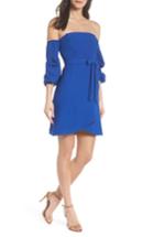 Women's 19 Cooper Cold Shoulder Tie Dress - Blue