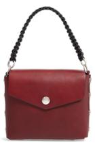 Rag & Bone Atlas Concept Leather Shoulder Bag - Red