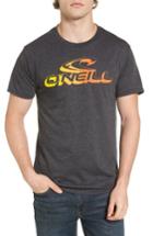 Men's O'neill Extra Logo Graphic T-shirt, Size - Black