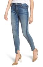 Women's 7 For All Mankind Zip Angle Seam Ankle Skinny Jeans - Blue