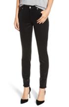 Women's 7 For All Mankind B(air) Coated Ankle Skinny Jeans - Black