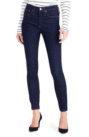 Women's J.crew Toothpick High Rise Jeans - Blue