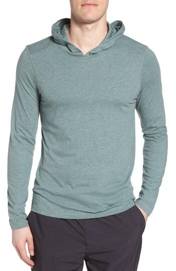 Men's Prana Cotton Blend Hoodie - Green