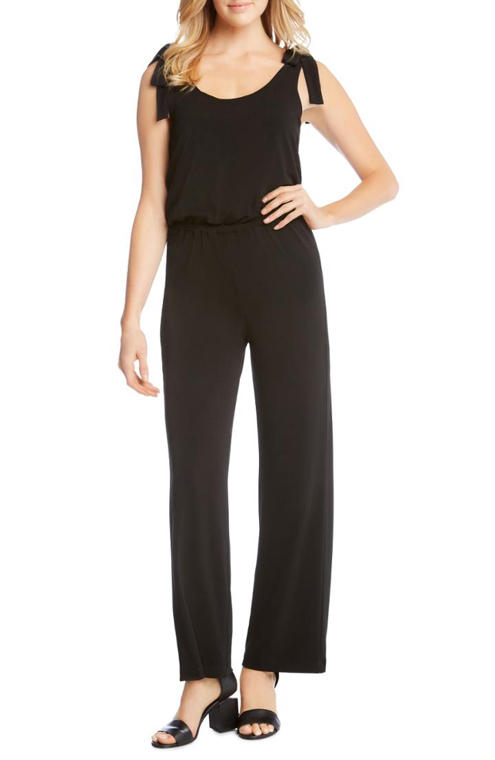 Women's Karen Kane Tie Strap Jumpsuit