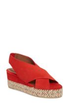 Women's Aquatalia Jaida Slingback Espadrille Sandal M - Red