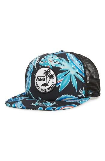 Men's Vans Surf Patch Trucker Hat - Black