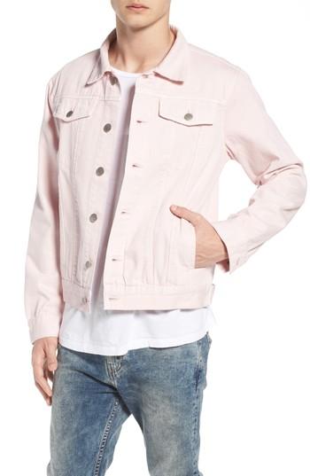 Men's The Rail Trucker Jacket - Pink