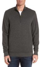 Men's Travis Mathew Hitchens Quarter Zip Pullover, Size - Grey