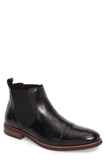 Men's Stacy Adams Alomar Chelsea Boot M - Black