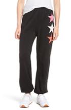 Women's Wildfox Arcade Star Sweatpants - Black