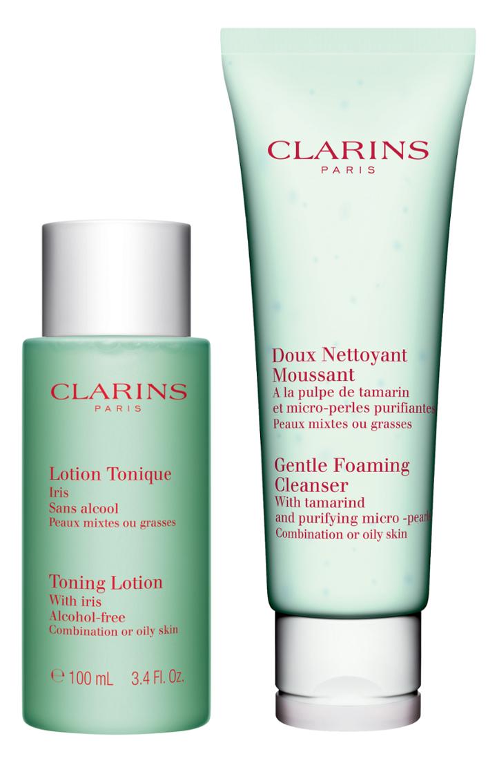 Clarins Cleansing Essentials For Oily To Combination Skin