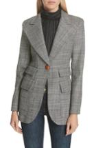 Women's Smythe Birkin Wool Blazer - Grey