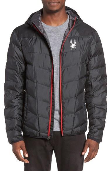 Men's Spyder Geared Insulated Jacket - Black