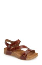 Women's Josef Seibel 'tonga' Leather Sandal -9.5us / 40eu - Brown