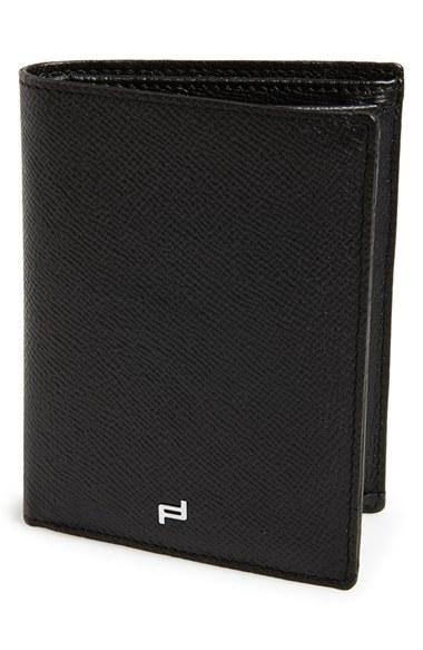 Men's Porsche Design 'fc 3.0' Leather Billfold Wallet - Black