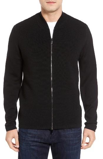 Men's Boss Inat Wool Sweater Jacket