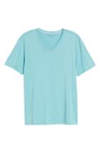 Men's Zachary Prell Mercer V-neck T-shirt, Size - Blue/green