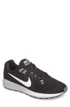 Men's Nike Air Zoom Structure 21 Running Shoe M - Black