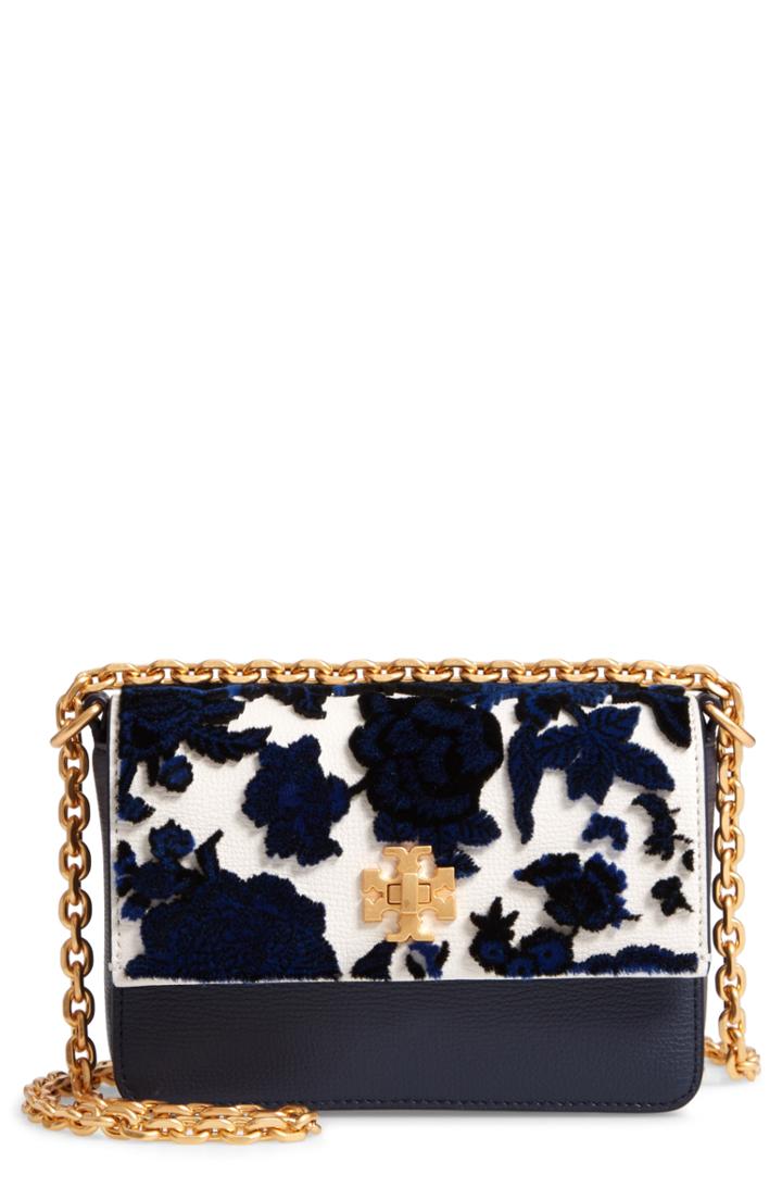 Tory Burch Mini Kira Leather & Fil Coupe Bag -