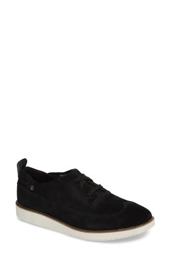 Women's Hush Puppies Chowchow Oxford .5 M - Black