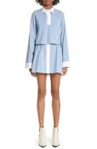 Women's Sandy Liang Jodamo Pinstripe Dress - Blue