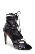 Women's Jimmy Choo Denney Lace-up Sandal .5us / 36.5eu - Grey