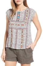 Women's Thml Embroidered Print Top