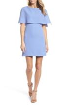 Women's Adrianna Papell Split Sleeve Sheath Dress - Blue