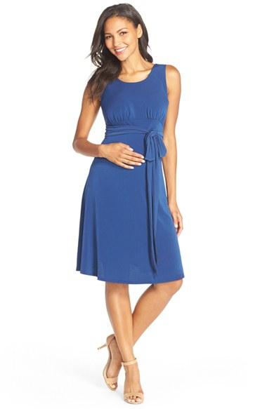 Women's Leota 'brittany' Sleeveless A-line Maternity Dress