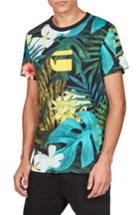 Men's G-star Raw Aloha Print Graphic T-shirt - Green
