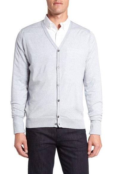 Men's John Smedley 'bryn' Easy Fit Wool Button Cardigan