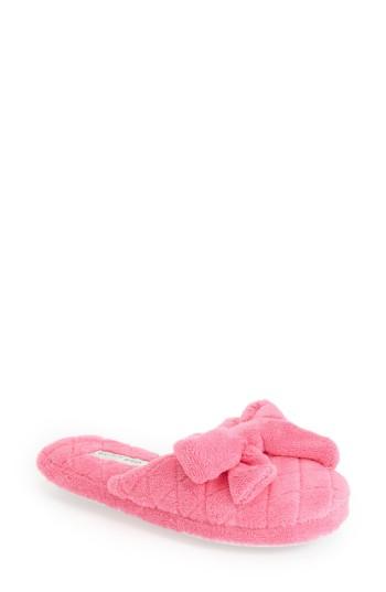 Women's Patricia Green 'bonnie' Bow Slipper - Pink