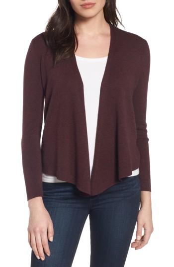 Petite Women's Nic+zoe 4-way Convertible Cardigan, Size P - Red