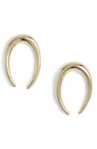 Women's Argento Vivo Tapered Horn Stud Earrings