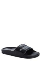 Women's Balenciaga Logo Slide Sandal Us / 38eu - Black