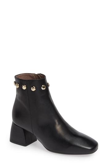 Women's Wonders Block Heel Ankle Bootie -8.5us / 39eu - Black