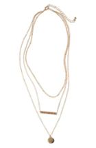 Women's Bp. Plate & Disc Layered Necklace