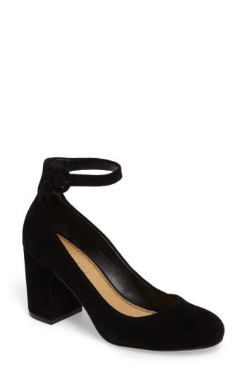 Women's Splendid Rosie Ankle Strap Pump M - Black
