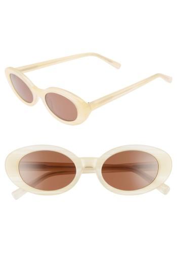 Women's Elizabeth And James Mckinely 51mm Oval Sunglasses - Sunshine Horn