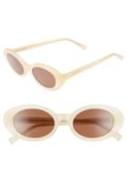 Women's Elizabeth And James Mckinely 51mm Oval Sunglasses - Sunshine Horn