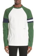 Men's Calvin Klein 205w39nyc Long Sleeve Varsity T-shirt, Size - White