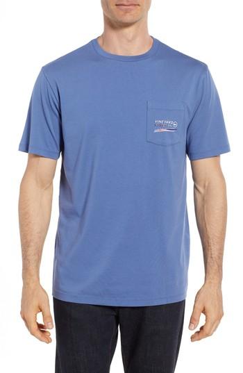 Men's Vineyard Vines American Sportfisher T-shirt - Blue