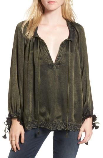 Women's Zadig & Voltaire Theresa Blouse - Green