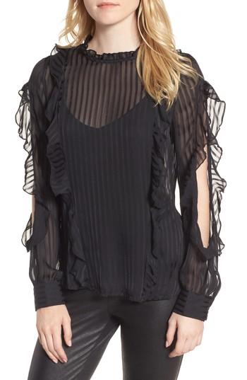 Women's Bardot Midnight Sheer Blouse