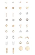 Women's Bp. Assorted 18-pack Crystal Stud Earrings