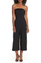 Women's Adelyn Rae Naomi Stripe Velvet Jumpsuit