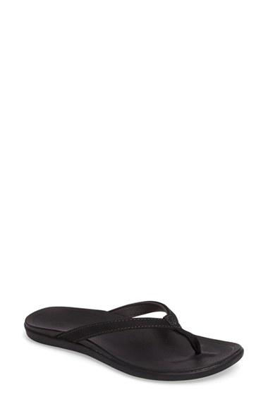 Women's Olukai 'ho Opio' Flip Flop M - Green