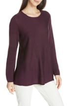 Women's Eileen Fisher Tencel Lyocell & Silk Sweater - Purple